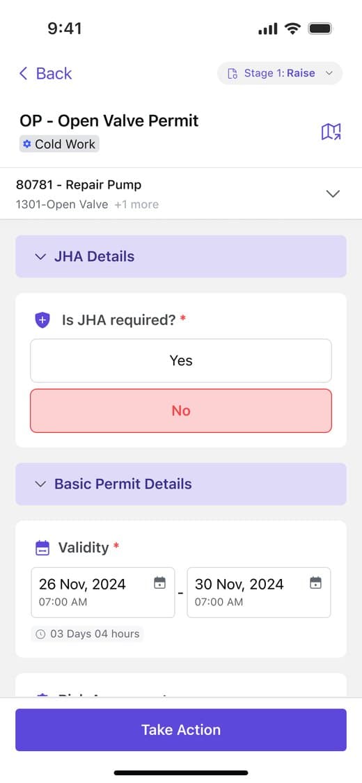 Permit to Work, web
